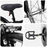  Otroško Kolo 18 Palcev za 5-7 let Črna - - črna - 12.1 - 123 x 51 x 78 cm - 2025- | Shoptok.si