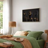  Slika - Midass Touch (1 Part) Wide 60x40 U prirodnom drvenom okviru | shoptok.hr