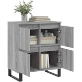  Komoda sivog hrasta sonome 60x35x70 cm od konstruiranog drva | shoptok.hr