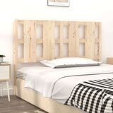  Uzglavlje za krevet 125 5 x 4 x 100 cm od masivne borovine | shoptok.hr