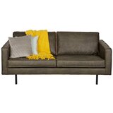 BePureHome Temno zelena zofa s prevleko iz recikliranega usnja Rodeo, 190 cm | Shoptok.si