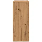 Zidni ormarić boja hrasta artisan 80x33x80 cm konstruirano drvo