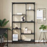  Polica Crni hrast 99 x 35,5 x 176 cm Konstruirano drvo | shoptok.hr