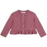 Mayoral otroška pletena jopica blush Cene