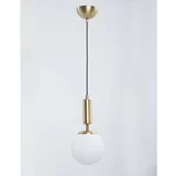 Squid Lighting Bijela/u zlatnoj boji viseća svjetiljka sa staklenim sjenilom ø 15 cm Monera –