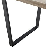 Bessagi Home moderna jedilna miza dave, hrast, črna | Shoptok.si