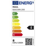Maul led-svetilka s povečevalnim steklom makro, z mizno spojko, črne barve | Shoptok.si