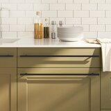 vidaXL Ročaji za omarico 20 kosov črni 480 mm nerjaveče jeklo | Shoptok.si