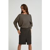 Moodo Women's patterned blouse - black Cijene
