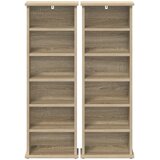 Cd ormar 2 kom. Hrast sonoma 60 x 17 x 92 cm Konstruirano drvo | shoptok.hr