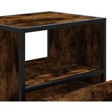 vidaXL Zidni noćni ormarić dimljeni hrast 40x31x39,5 cm | shoptok.hr