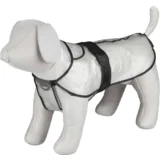 425462 Dog Raincoat "Tarbes" L 60 cm PVC Transparent, (20975656)