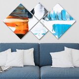 Wallity slika 4MDF3418037, 60x115 cm, 4 dela | ePonuda.com
