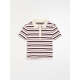Sinsay Pamučna polo majica na pruge | shoptok.hr