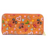 Loungefly disney ginger bread aop zip around wallet | ePonuda.com