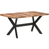 vidaXL Jedilna miza 160x80x75 cm trden les s finišem iz palisandra | Shoptok.si