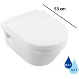 Villeroy & Boch viseča WC školjka OMNIA ARCHITECTURA 5684 R0 | Shoptok.si