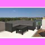  Garnitura kotnega vrtnega pohištva Keter Provence, grafit/svetlo siva | Shoptok.si