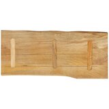 Stolna ploča 100x40x2,5cm od masivnog drva manga sa živim rubom | shoptok.hr