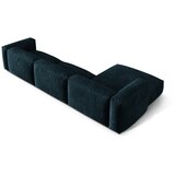 Micadoni Tamno plava kutna garnitura od bouclé tkanine (s lijevim kutom) Martina – Home | shoptok.hr