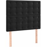 Box spring krevet s madracem crni 90x190 cm baršunasti | shoptok.hr