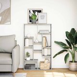  Regal za knjige siva boja hrasta 72x20x120,5 cm konstruirano drvo | Eponuda.ba
