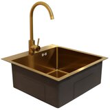 Master Korito za sudoper sa baterijom 50x50x20cm SUS304 D5050H-G zlatno | Eponuda.ba