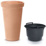 Prosperplast Saksija Classic Tower C40, Terakota Cene