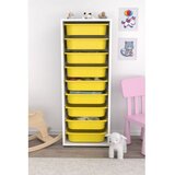 Hanah home višenamenska polica zola 9N white yellow | ePonuda.com
