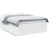 vidaXL Okvir za krevet bijela 140x190 cm konstruirano drvo Cijene