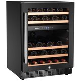 ARKTIC frižider za vino, 2 zone, 46 boca, crna, 570x595x(H)820mm | Eponuda.com