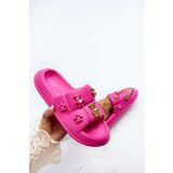Boto Women's Foam Slippers with Decorations Fuchsia Cambrina | shoptok.hr