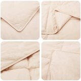  Set deka 2 kom. 200 x 240 cm 250 gsm Prirodni kapok Bež - 200 x 240 cm 40 x 80 cm | shoptok.hr