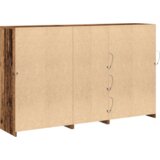 vidaXL Skrinja s LED svjetlima Staro drvo 162x37x100 cm Konstrukcijsko drvo, Skrinja s LED svjetlima Staro drvo 60,5x37x100 cm, Skrinja s LED svjetlima Staro drvo 41x37x100 cm | shoptok.hr