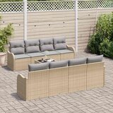  Sjedeća garnitura za vrt Bež 55 x 55 x 37 cm poliratan | shoptok.hr