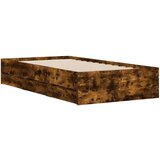  Okvir kreveta s ladicama boja hrasta 90x200 cm drveni | shoptok.hr