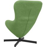  Jajolika fotelja Svijetlo zelena 63 x 73 x 90 cm Baršun | shoptok.hr