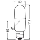 Osram led prigušiva sijalica E27/11W/230V 6500K cri 90 | Eponuda.com