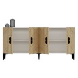 Hanah home komoda cross KB150 white sapphire oak | ePonuda.com