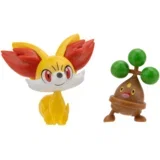 figurica "Battle figure" - Fennekin & Bonsly