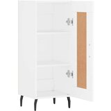 vidaXL Komoda bijela 34 5 x 34 x 90 cm od konstruiranog drva | shoptok.hr