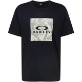 Oakley Funkcionalna majica 'WANDERLUST' dimno-siva / črna / bela