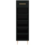 Ormarić za cipele crni 30 x 35 x 105 cm od konstruiranog drva | shoptok.hr