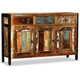  Komoda Masivno Obnovljeno Drvo 120x35x76 cm | shoptok.hr