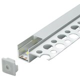 Mitea Lighting aluminijumski profil za led trake 13x32.5x2000mm sa difuzorom 2m MA3313-A Cene