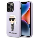 Karl Lagerfeld SILIKONSKI OVITEK IKONIK ZA IPHONE 14 PRO MAX VIJOLIČEN, (21973377) Cene