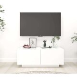 vidaXL TV omarica bela 100x35x40 cm iverna plošča Cene