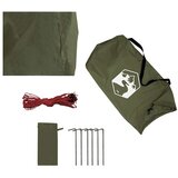 vidaXL Ponjava za kampiranje olivno zelena 462x306x211 cm vodoodporna | Shoptok.si