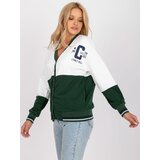 FANCY Sweatshirt-FA-BL-7621.65P-white-green | Shoptok.si