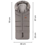 Petite&Mars Zimska vreča Arctic 4 v 1 za voziček, Mocha Mousse | Shoptok.si